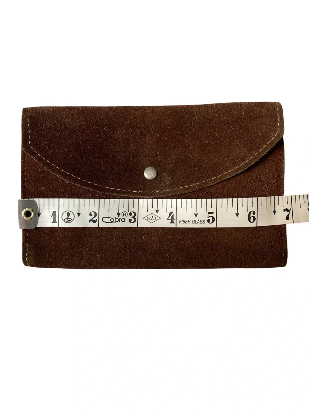 Vintage Rawhide Leather Wallet 60s 70s